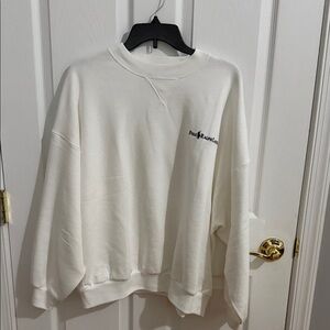 Ralph Lauren Cream Crewneck Sweater